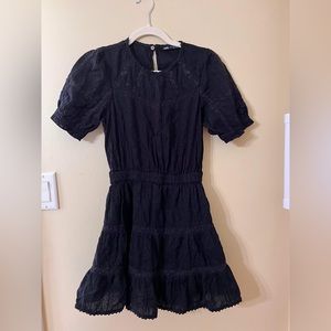 SWISS DOT DRESS WORH EMBROIDERY